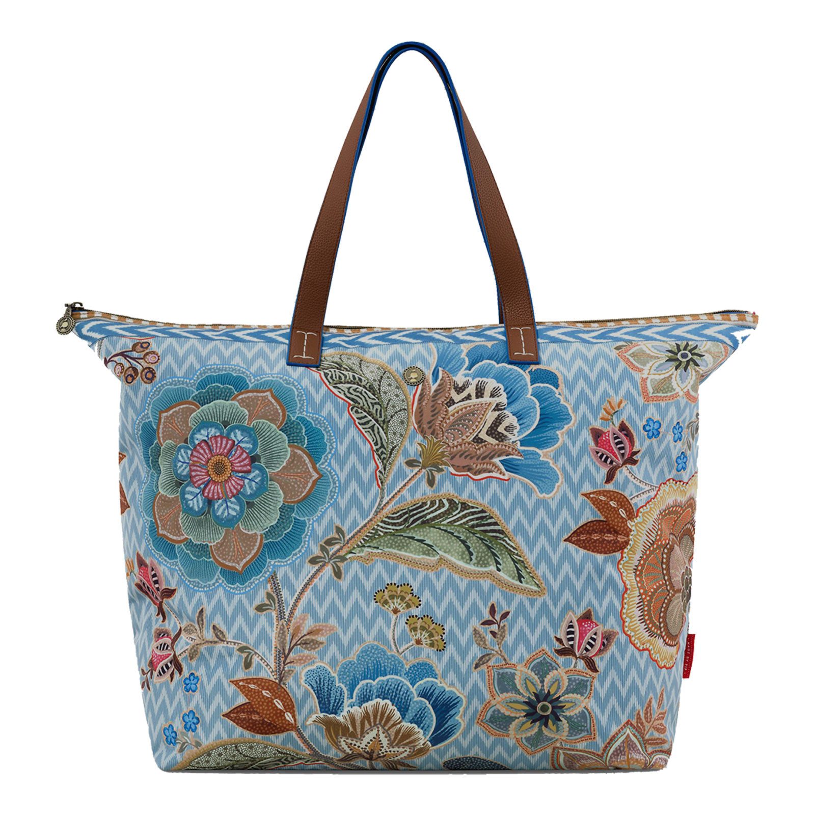 PiP Studio Tragetasche Tilda Tote Bag Large Hakuna, mit verschiedenen Blumenprints