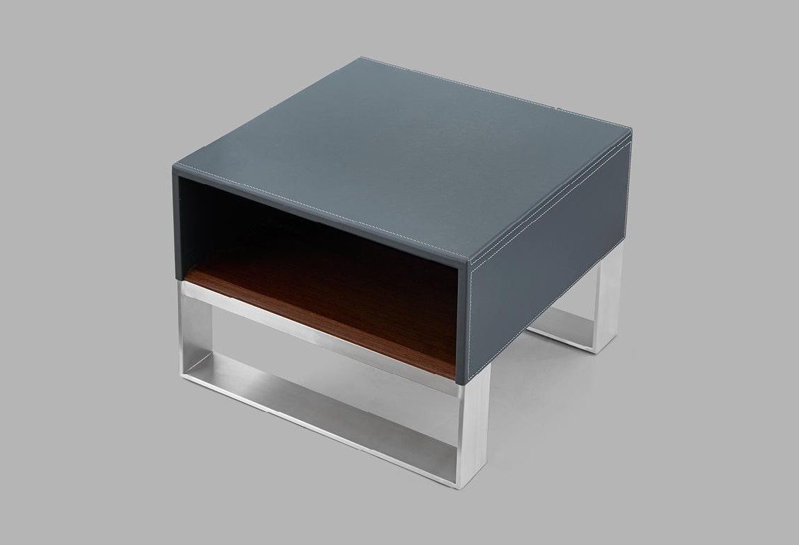 Xlmoebel Couchtisch Design Kaffeetisch aus Leder für das Wohnzimmer, Made in Europa