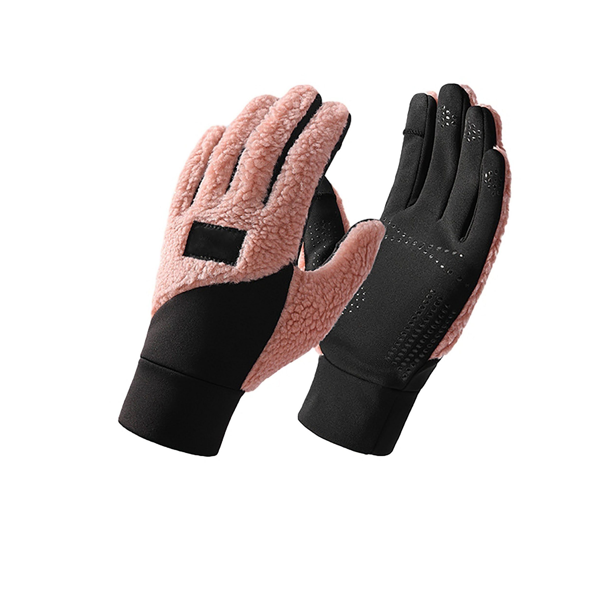 OutdoorSport Handschuhe dickem Strick Skihandschuhe SRRINM aus