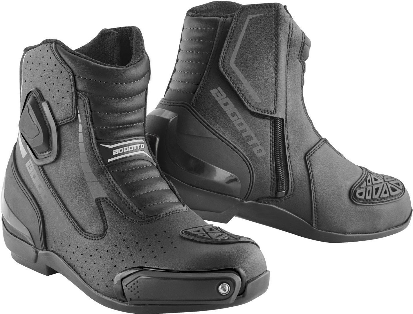 Bogotto Cartagena perforierte Motorrad Stiefel Motorradstiefel Perforiert günstig online kaufen
