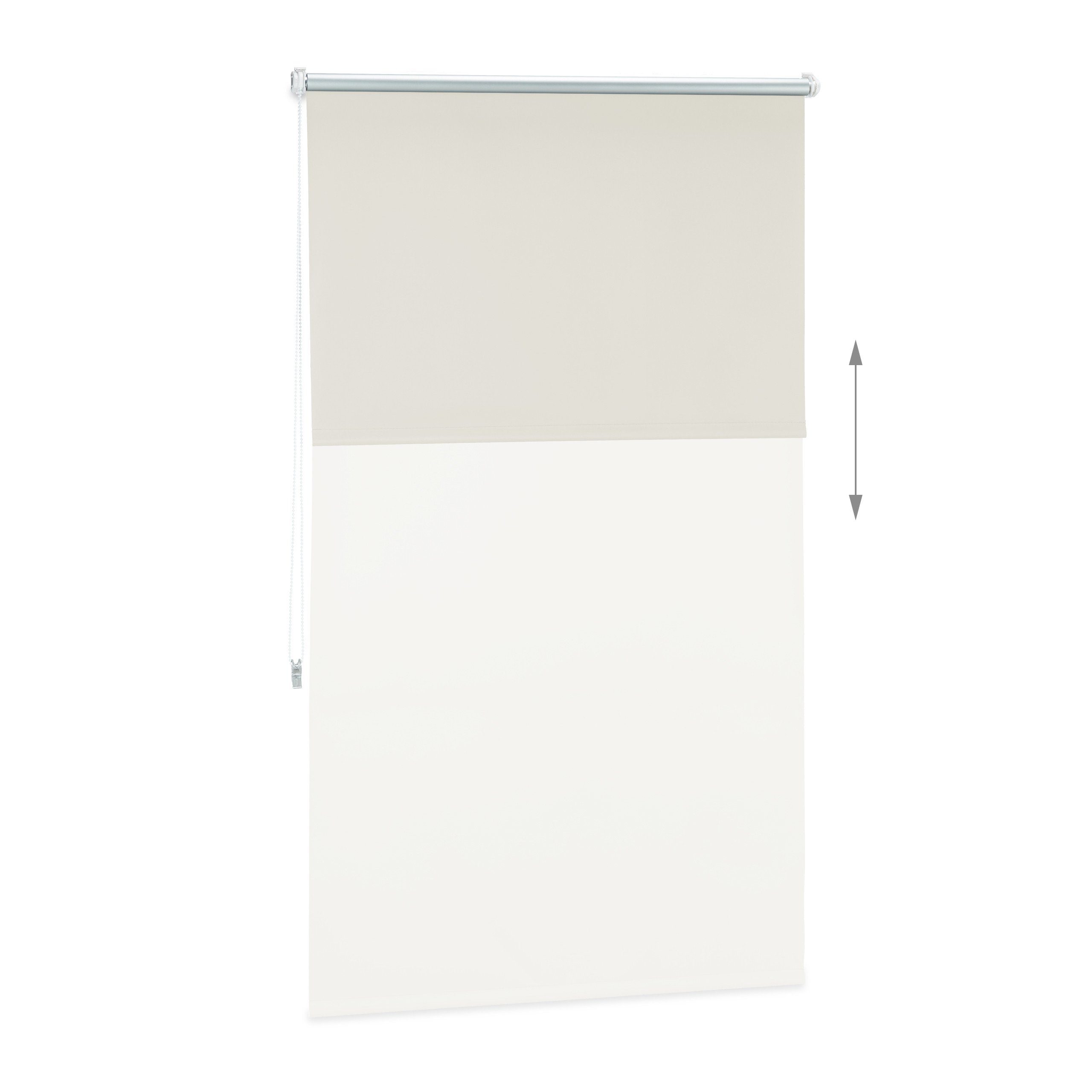 Thermorollo cm, relaxdays beige Verdunklungsrollo 160x90 2x