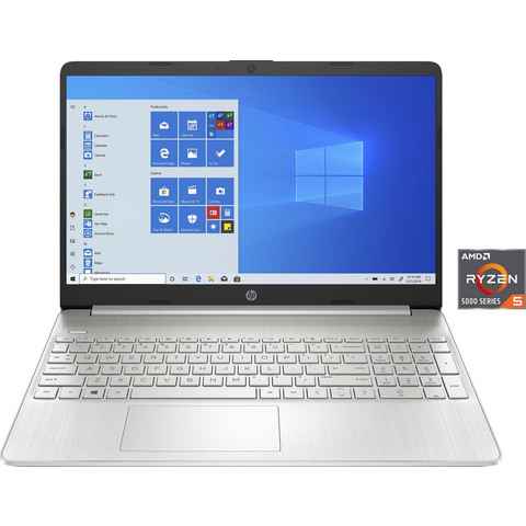 HP 15s-eq2200ng Notebook (39,6 cm/15,6 Zoll, AMD Ryzen 5 5500U, Radeon Graphics, 512 GB SSD, Windows 11)