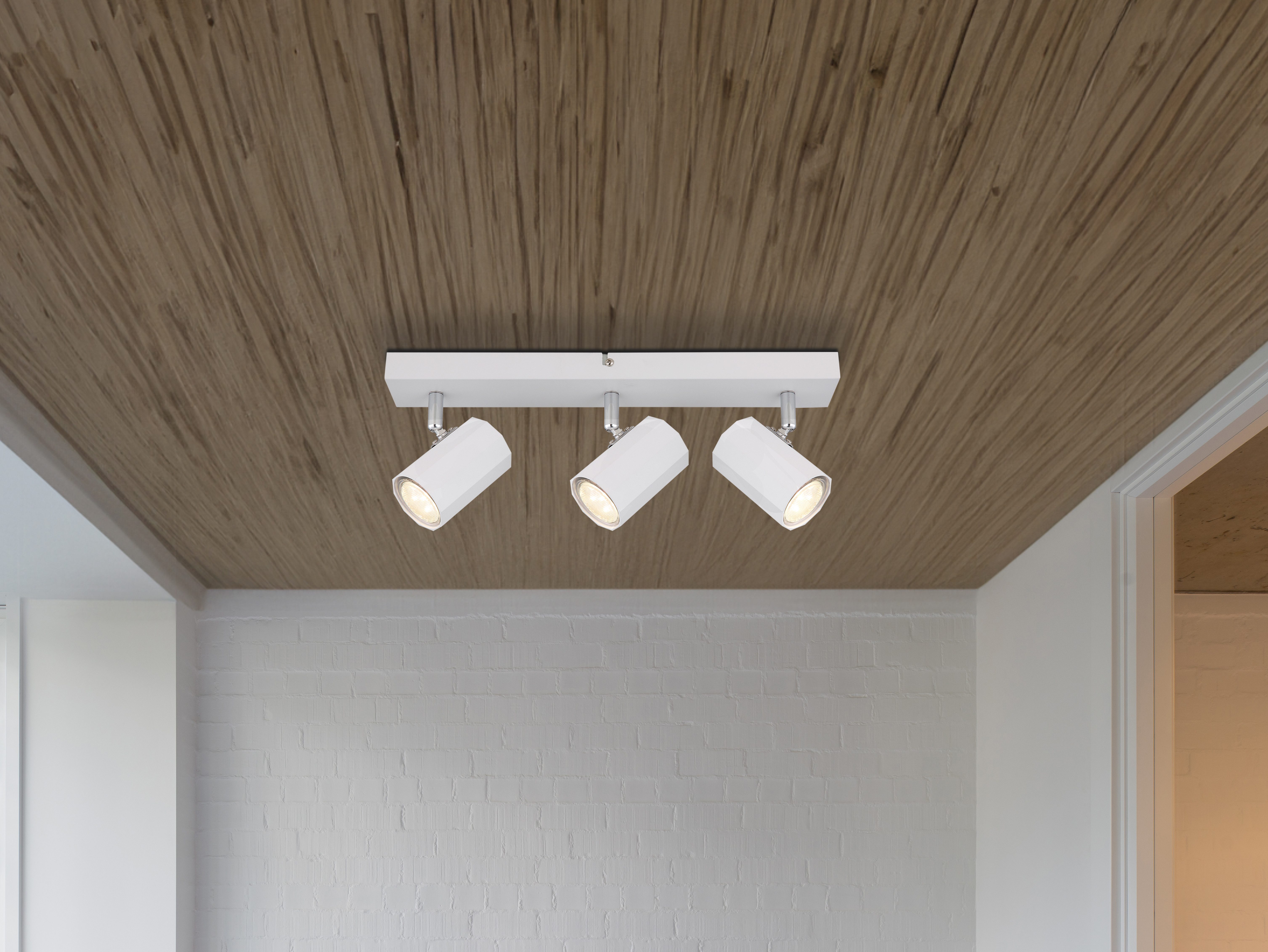 GLOBO LIGHTING Deckenstrahler JAMES, ohne Leuchtmittel, günstig online kaufen