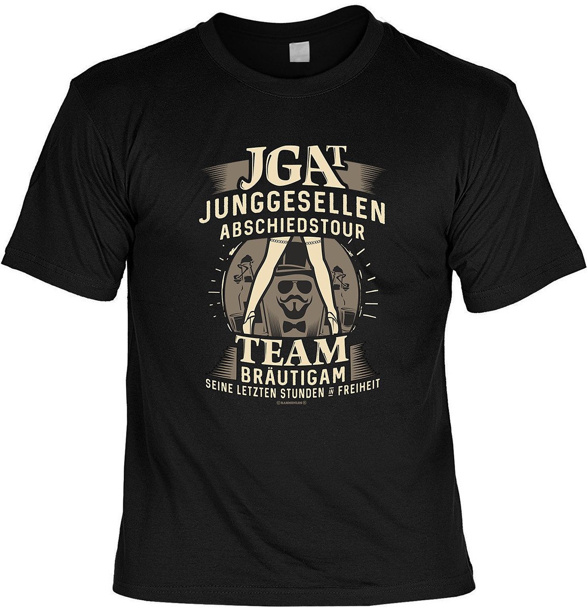 T-Shirt T-Shirt Funshirt Junggesellen Abschiedstour Team Bräutigam