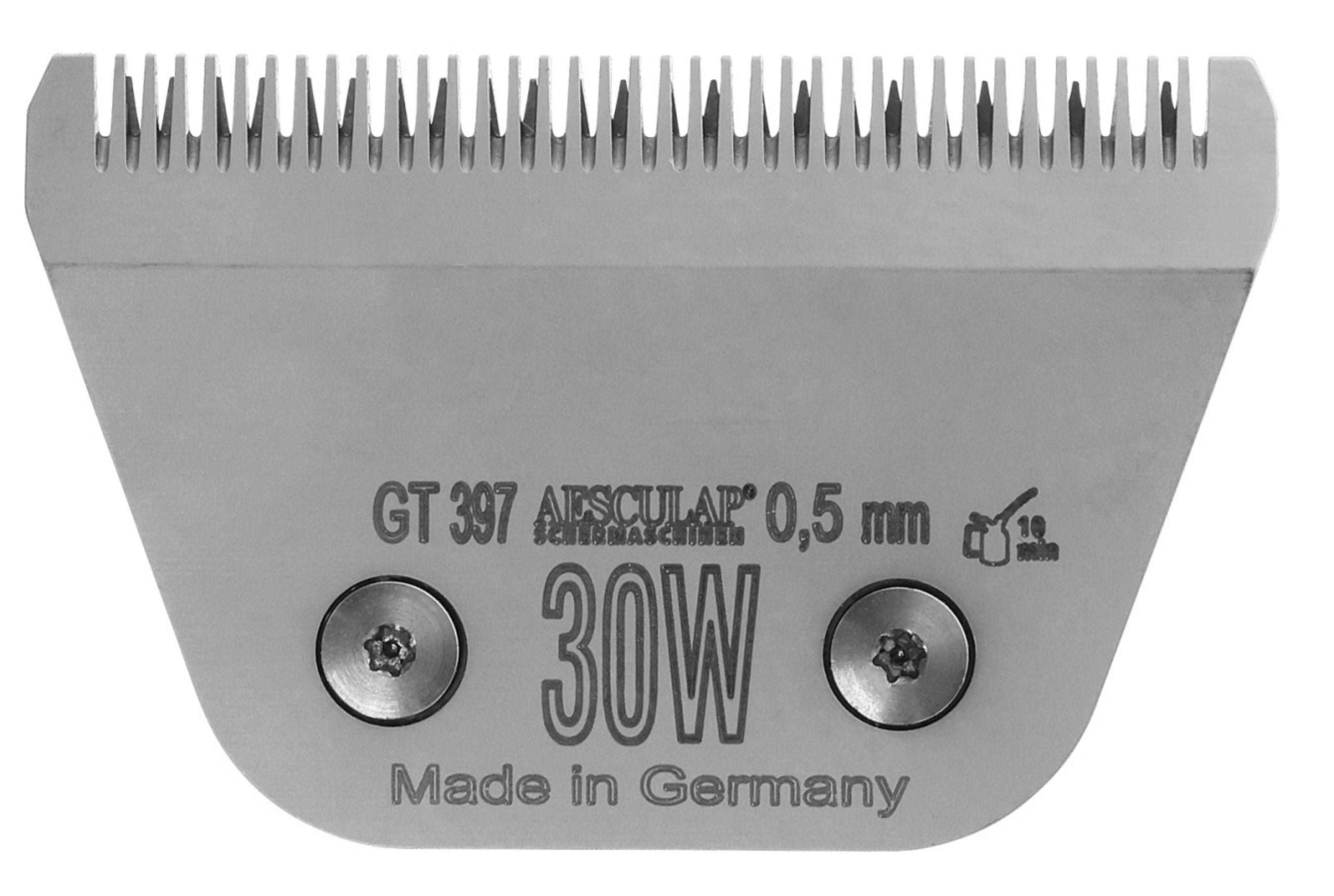 AESCULAP Ersatzscherkopf Kerbl SnapOn Scherkopf 0,5 mm 30 wide breit, GT397