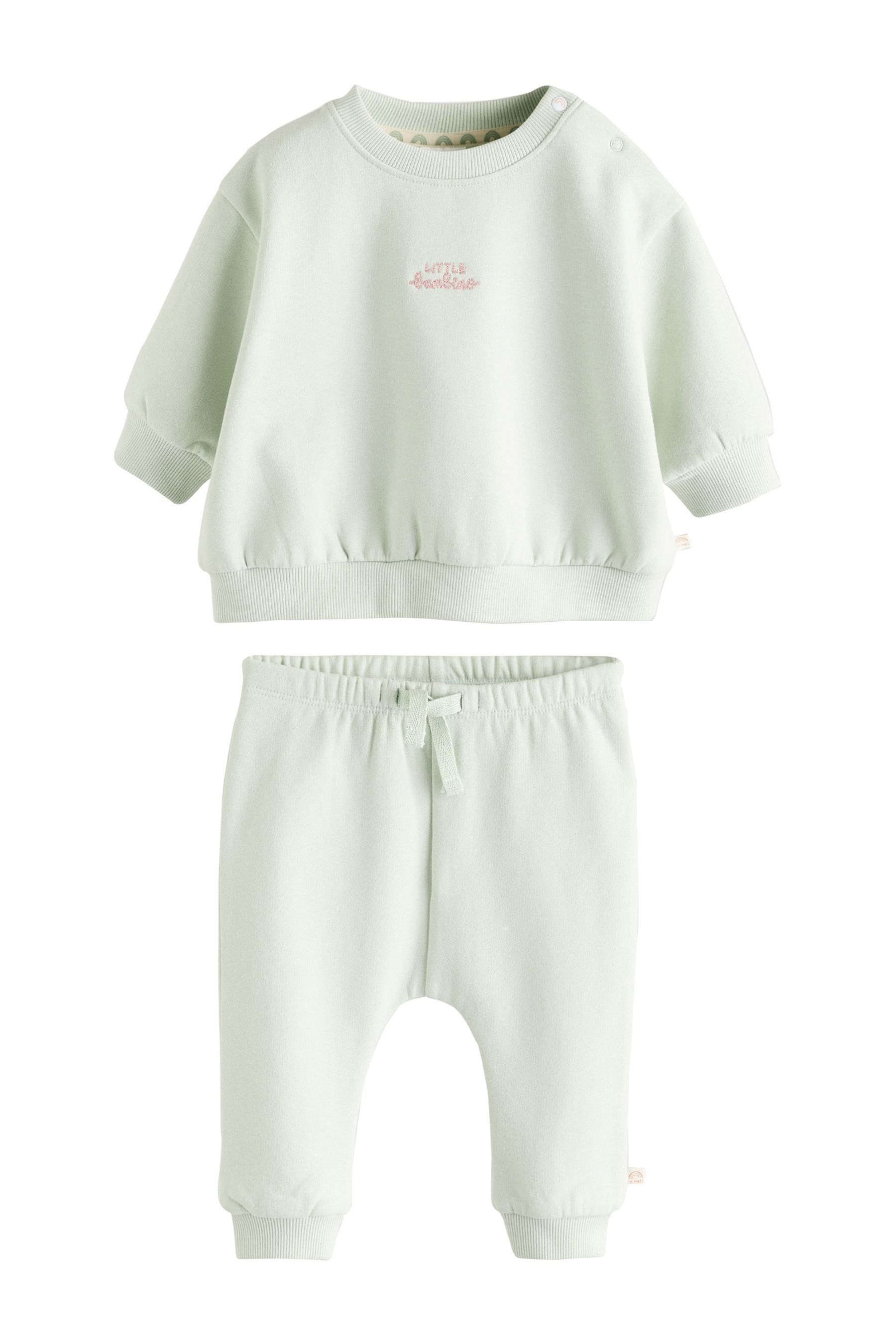 Sweatanzug Baby-Set mit Sweatshirt und Jogginghose, 2-teilig