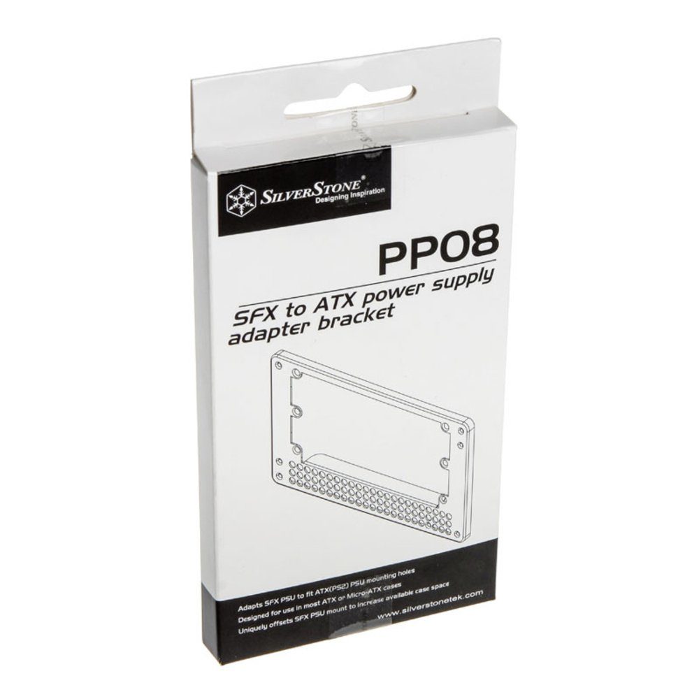 Silverstone SilverStone Germany SST-PP08 Netzteil-Halter PC-Netzteil