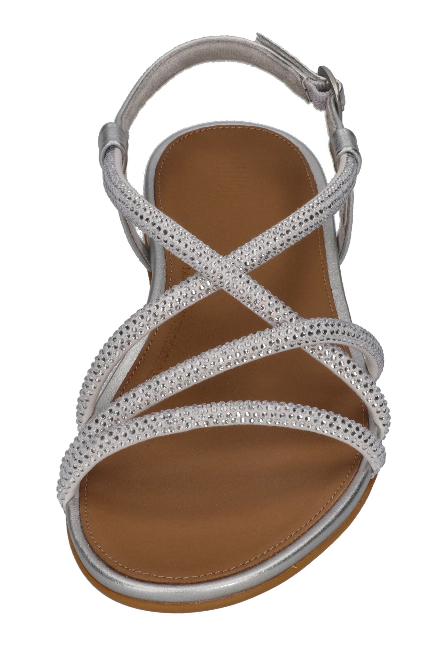Fitflop GRACIE CRYSTAL STRAPPY BACK-STRAP SANDALS Sandalette Silver