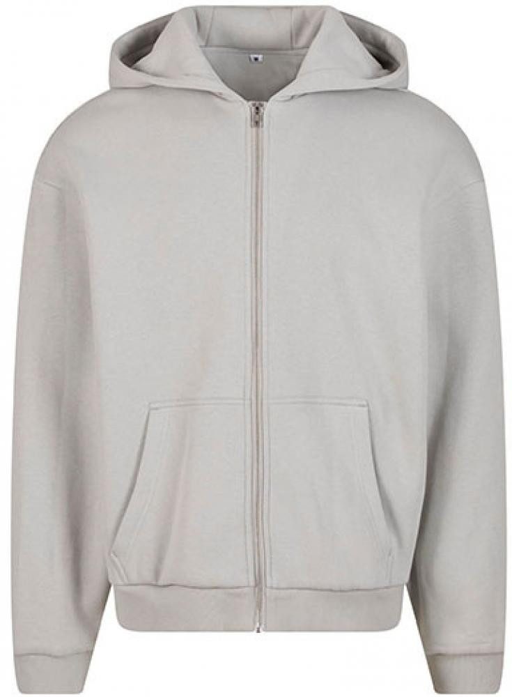 Build Your Brand Kapuzensweatjacke Fluffy Zip Hoody Herren Kapuzenjacke