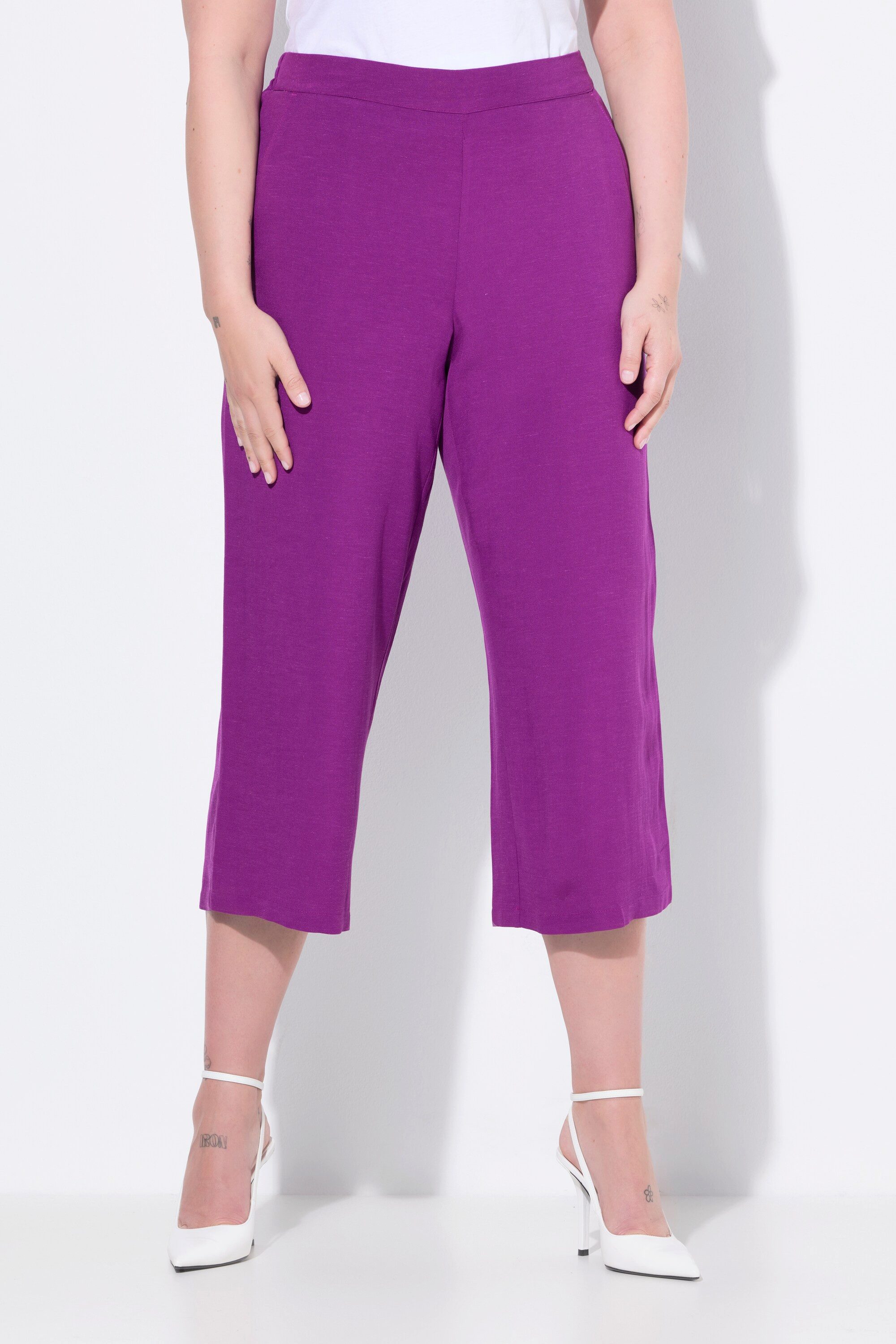 MIAMODA Culotte Culotte weites Bein Leinenmix günstig online kaufen