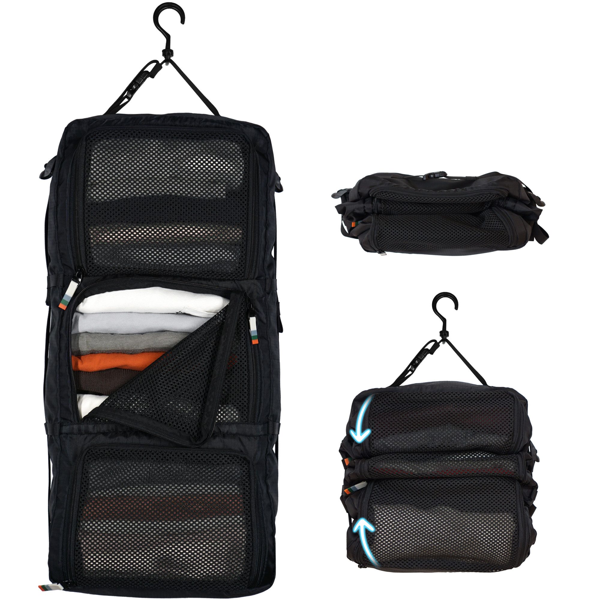 Kofferorganizer Hängende Packwürfel, Packwürfel, Packtaschen, Packing Cubes