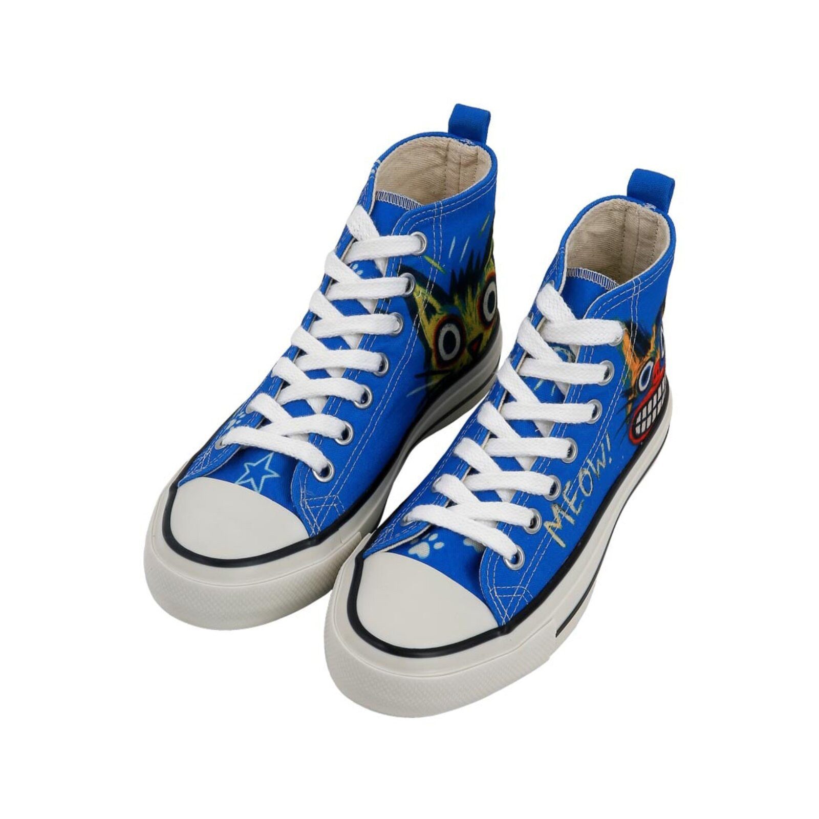 DOGO Lyra High-Top Sneaker Meow Attack Sneaker Handgefertigt