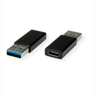 VALUE »USB 3.2 Gen 1 Adapter, USB Typ A - C, ST/BU« Computer-Adapter USB Typ C (USB-C) Weiblich (Buchse) zu USB 3 Typ A Männlich (Stecker)
