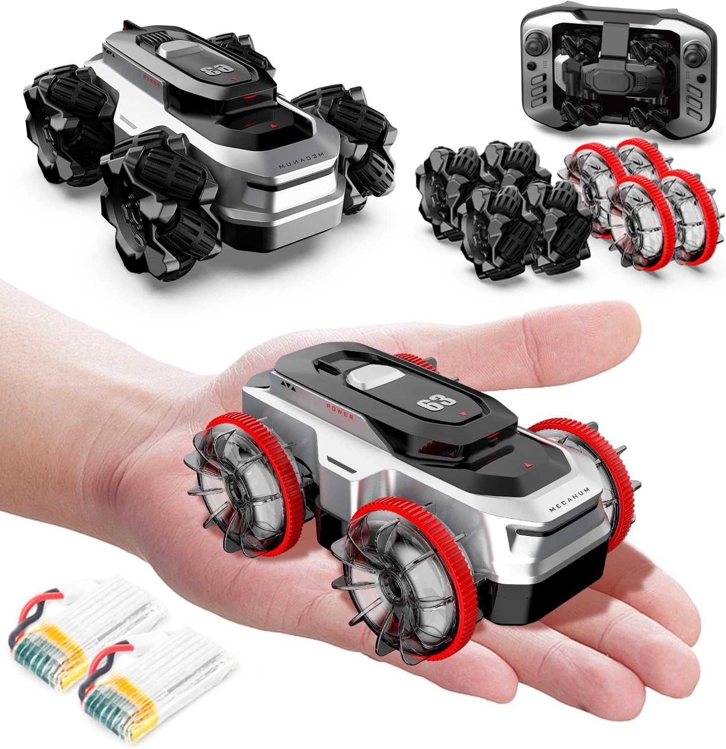 Esun RC-Auto Amphibienfahrzeug Ferngesteuertes Auto Mini RC Auto Car Pool S günstig online kaufen