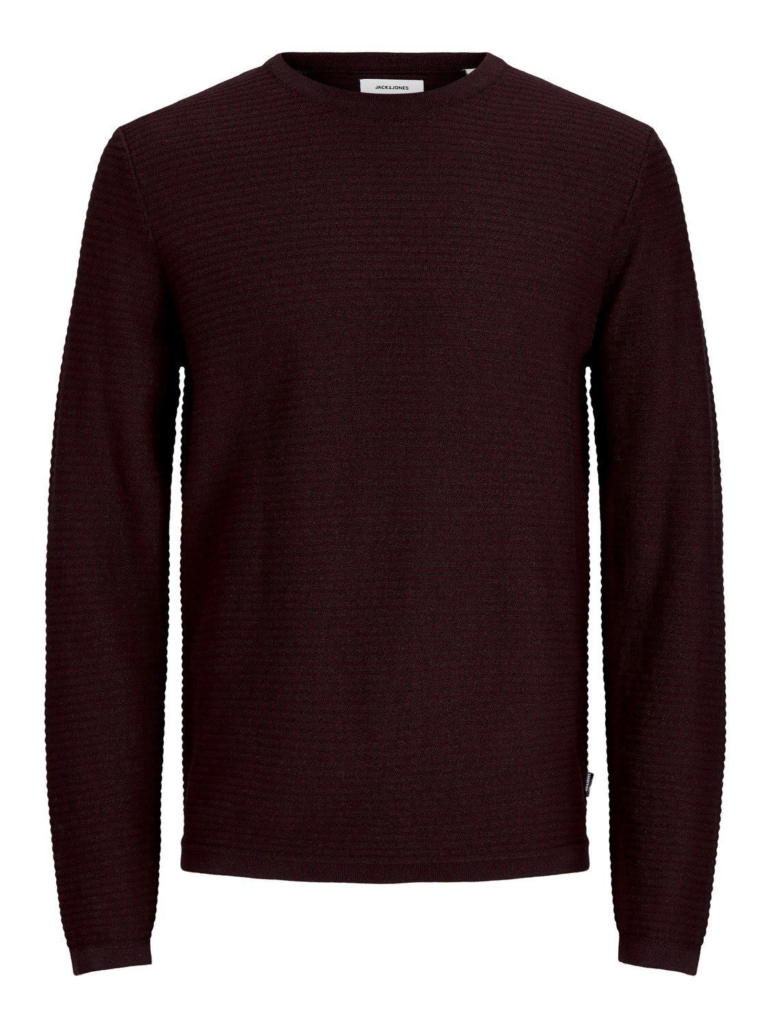 Jack & Jones Sweatshirt JJEWIND aus 100% Baumwolle Port Royale Twisted with black 12190657