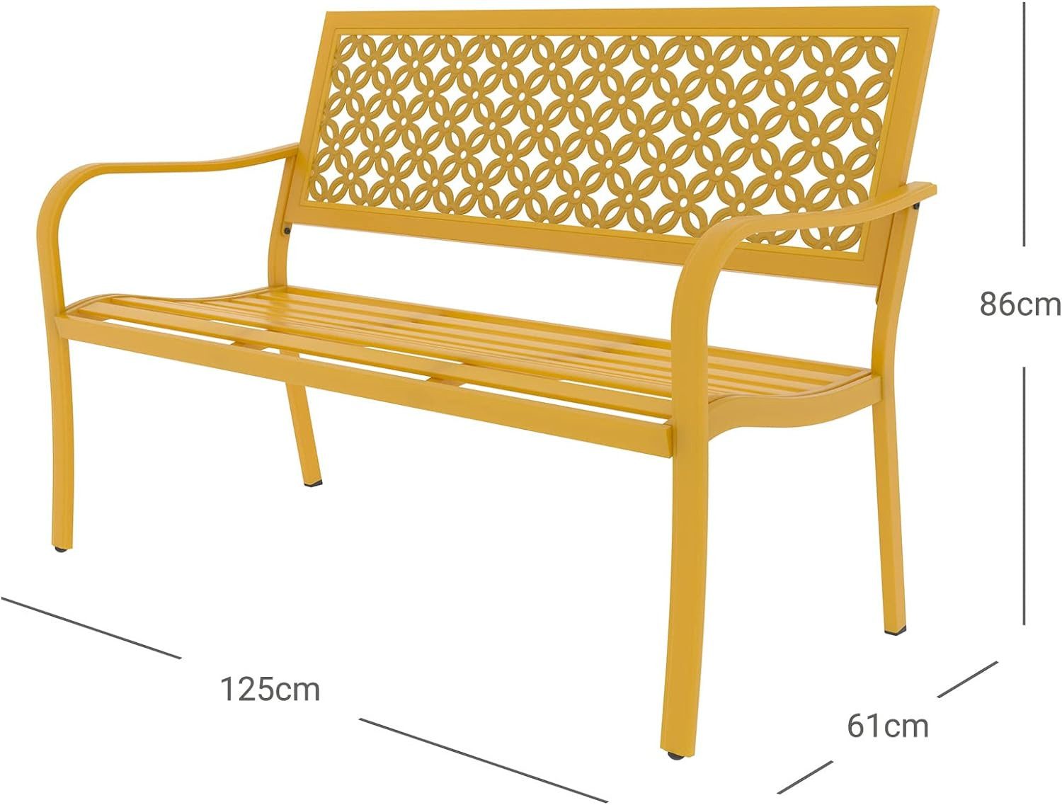 Grand patio Gartenbank mit Rückenlehne & günstig online kaufen