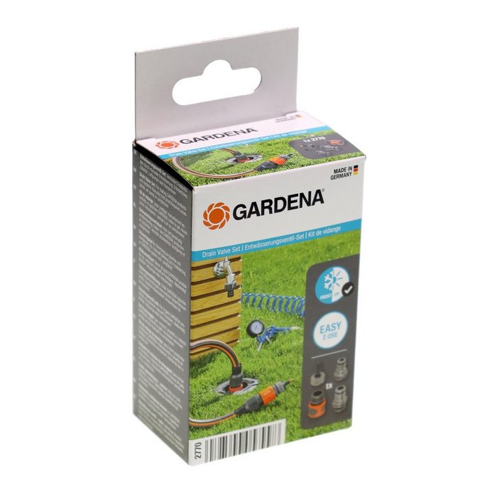 GARDENA Bewässerungssystem Gardena Sprinklersystem Entwässerungsventil-Set