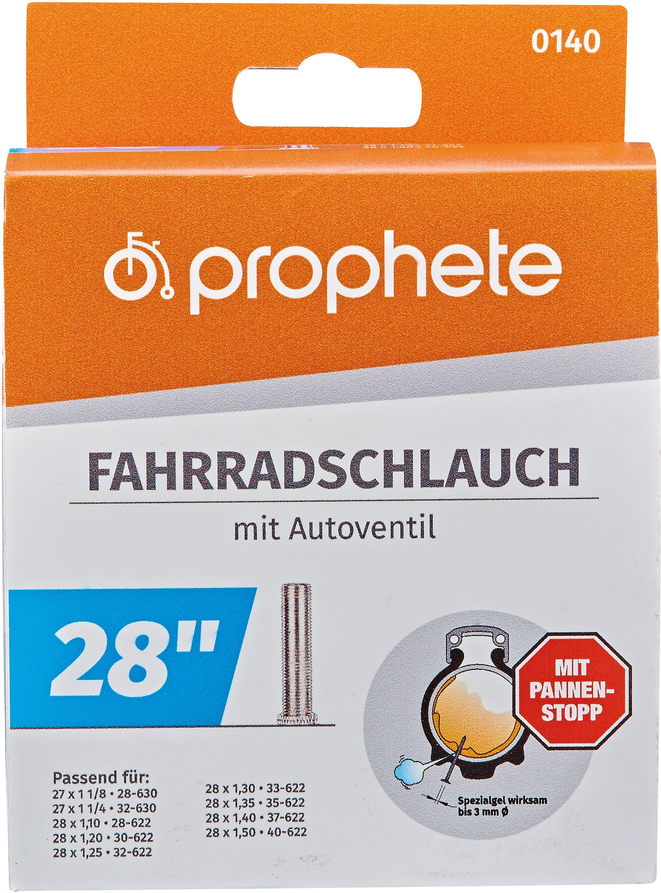 Prophete Fahrradschlauch, 28 Zoll (71,12 cm)