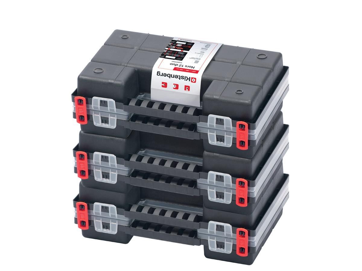 Kistenberg Organizer Nors Duo Organiser (3er Set), Doppelorganisatoren, 	287 x 186 x 100 mm