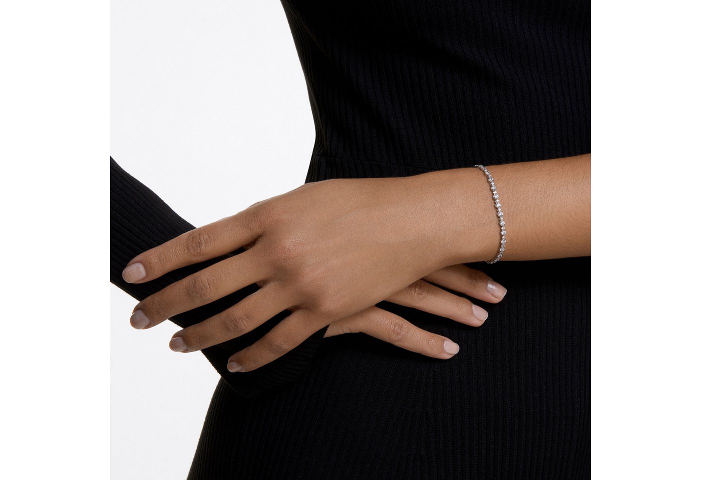 Swarovski Armkette weiß... Swarovski Armkette weiß...