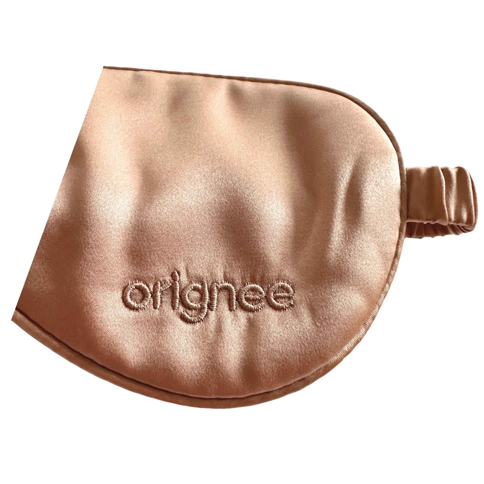 orignee Schlafmaske 100% Seiden Schlafmaske, Maulbeerseide, Hypoallergen, 1-tlg., 100% Seide, hypoallergen, schonend für die Augen