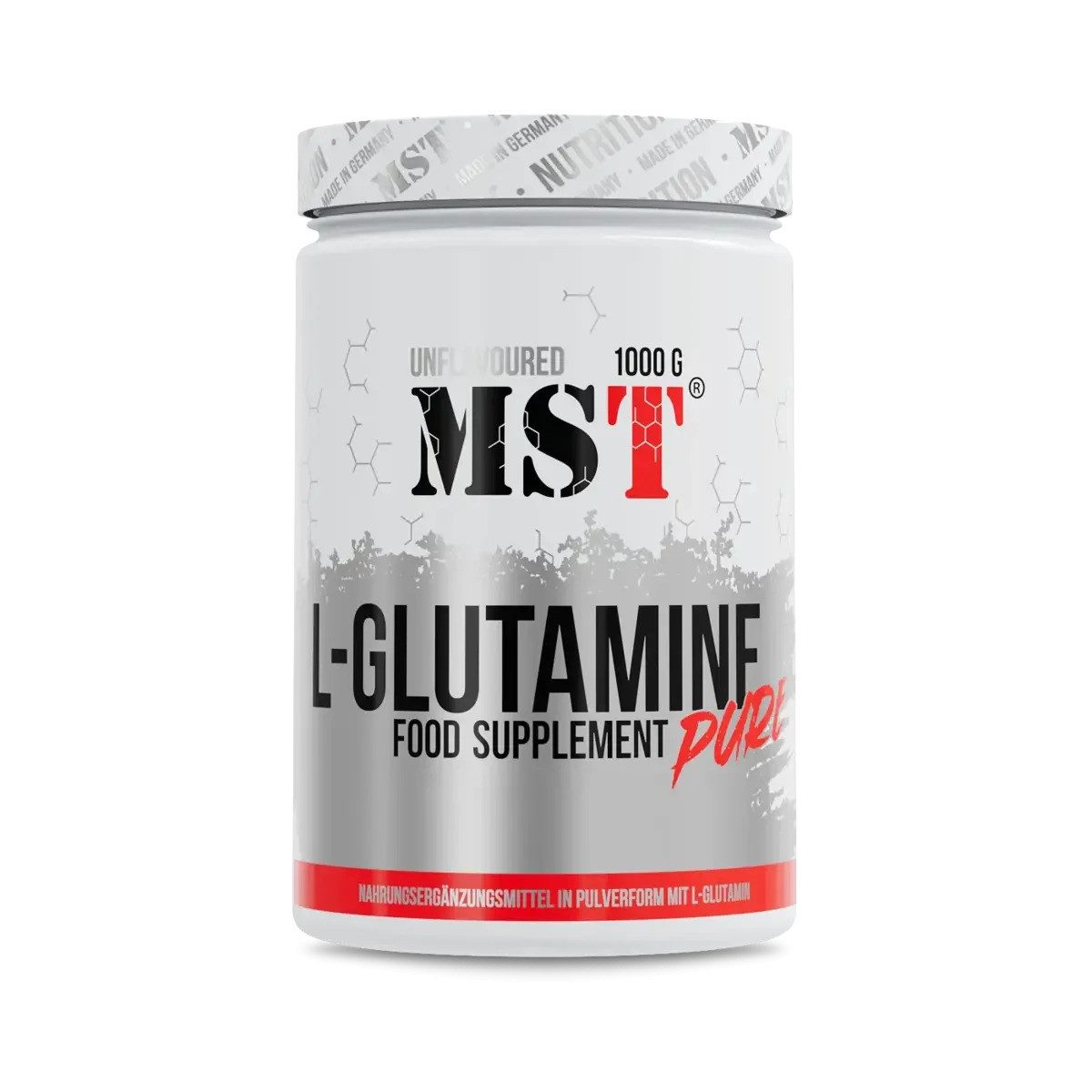 MST Nutrition Glutamine 1000g Pulver, 1000 g, Pulver