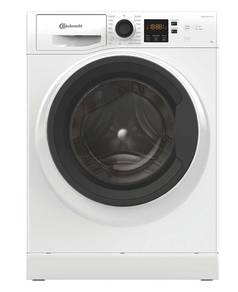 BAUKNECHT Waschmaschine WM 7 M100 A, 7 kg, 1400 U/min, Anti-Allergie