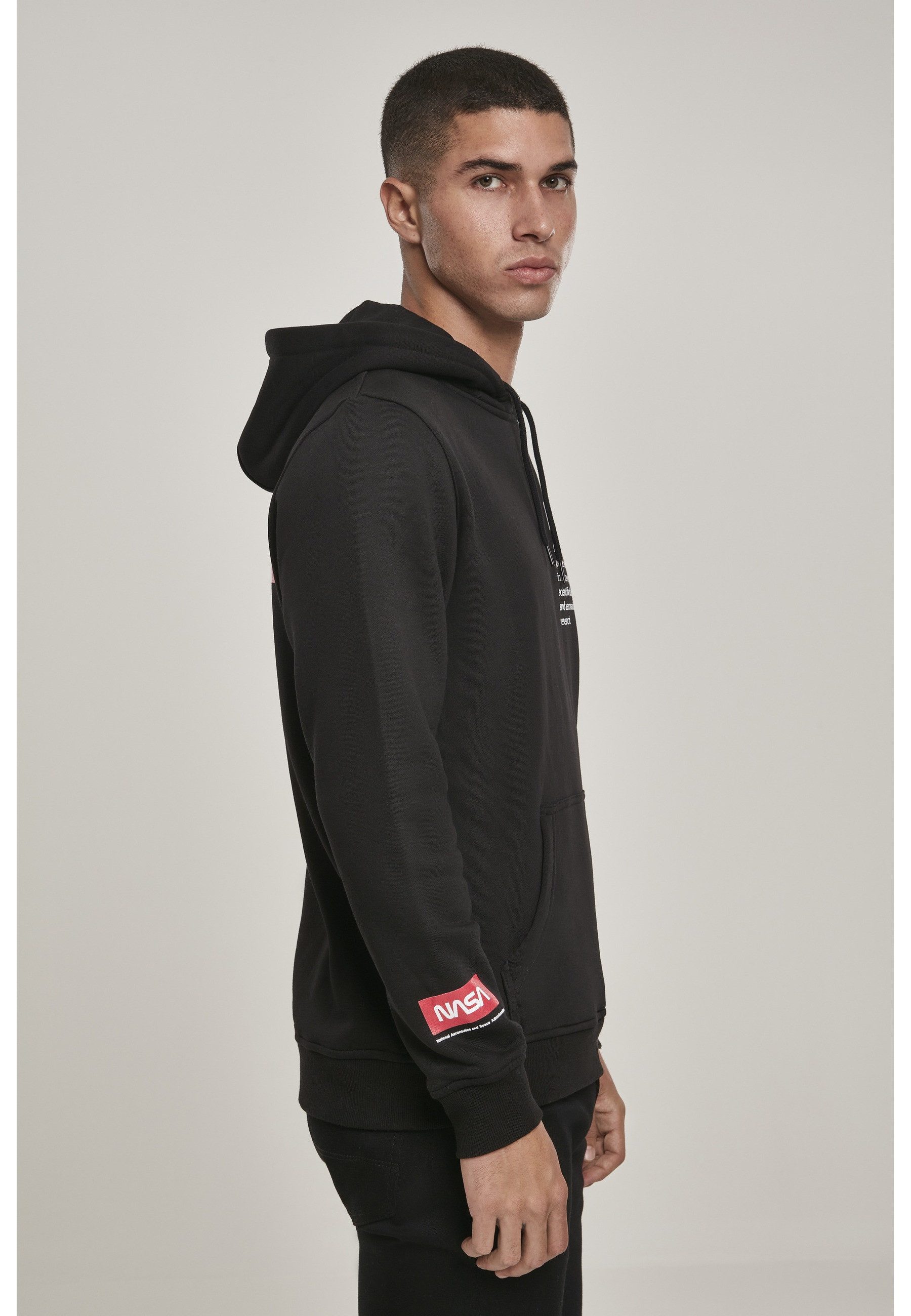 MisterTee Rundhalspullover MisterTee Herren NASA Definition Hoody (1-tlg)