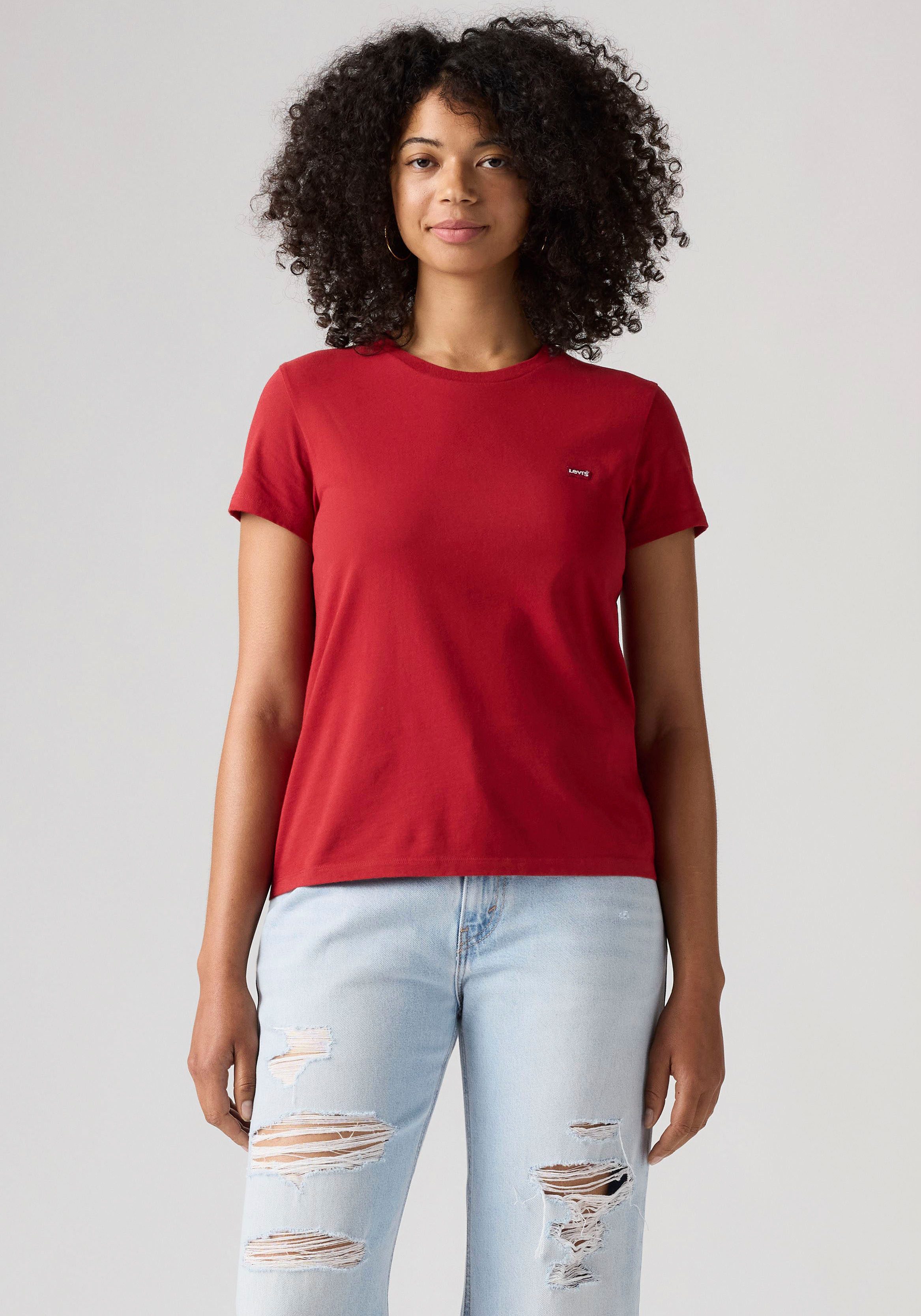 Levi's® T-Shirt TEE Minilogo mit kleiner Logostickerei