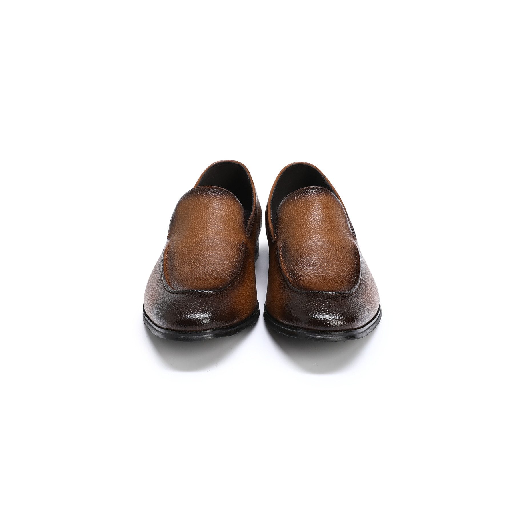 Allthemen Slip-On Sneaker Eleganter Herren-Loafer mit Litschimuster Schlupfschuh für Business