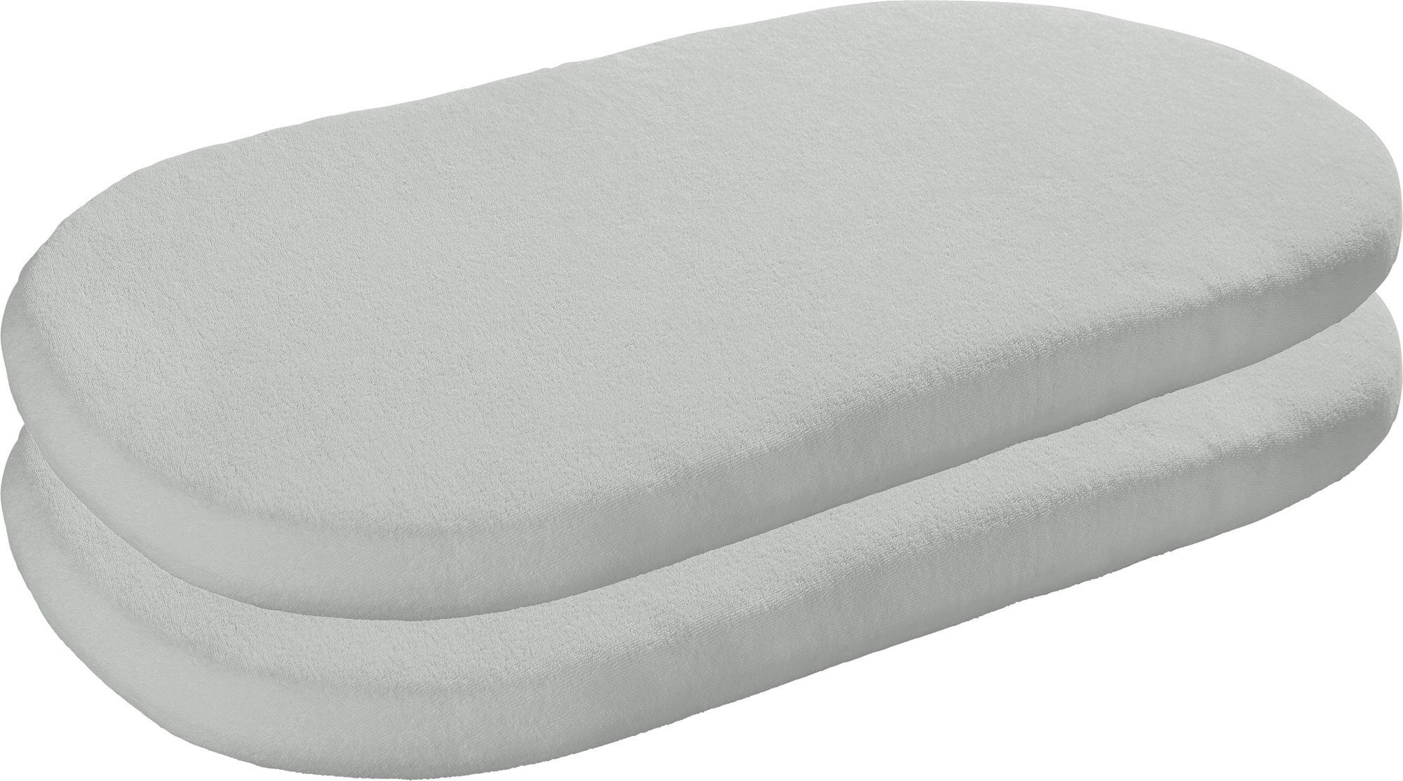 Spannbettlaken Baby-Spannbettlaken "Erding" 2er-Pack