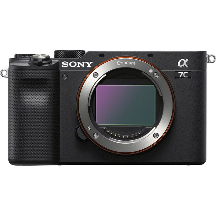 Sony ILCE-7CB A7C Vollformat-Digitalkamera (24 2 MP 4K Video 5-Achsen Bildstabilisierung NFC Bluetooth nur Gehäuse)
