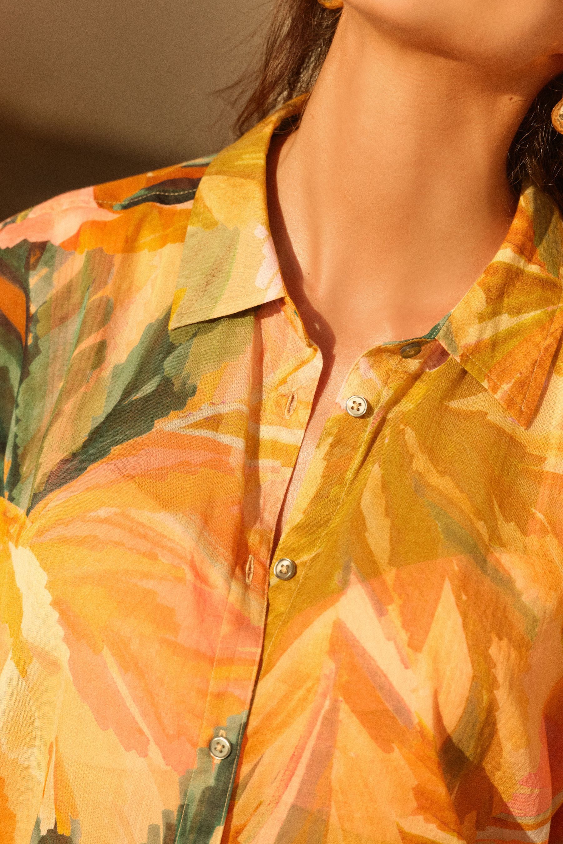 Next Strandshirt Strandkleid aus 100 % Baumwolle (1-tlg)