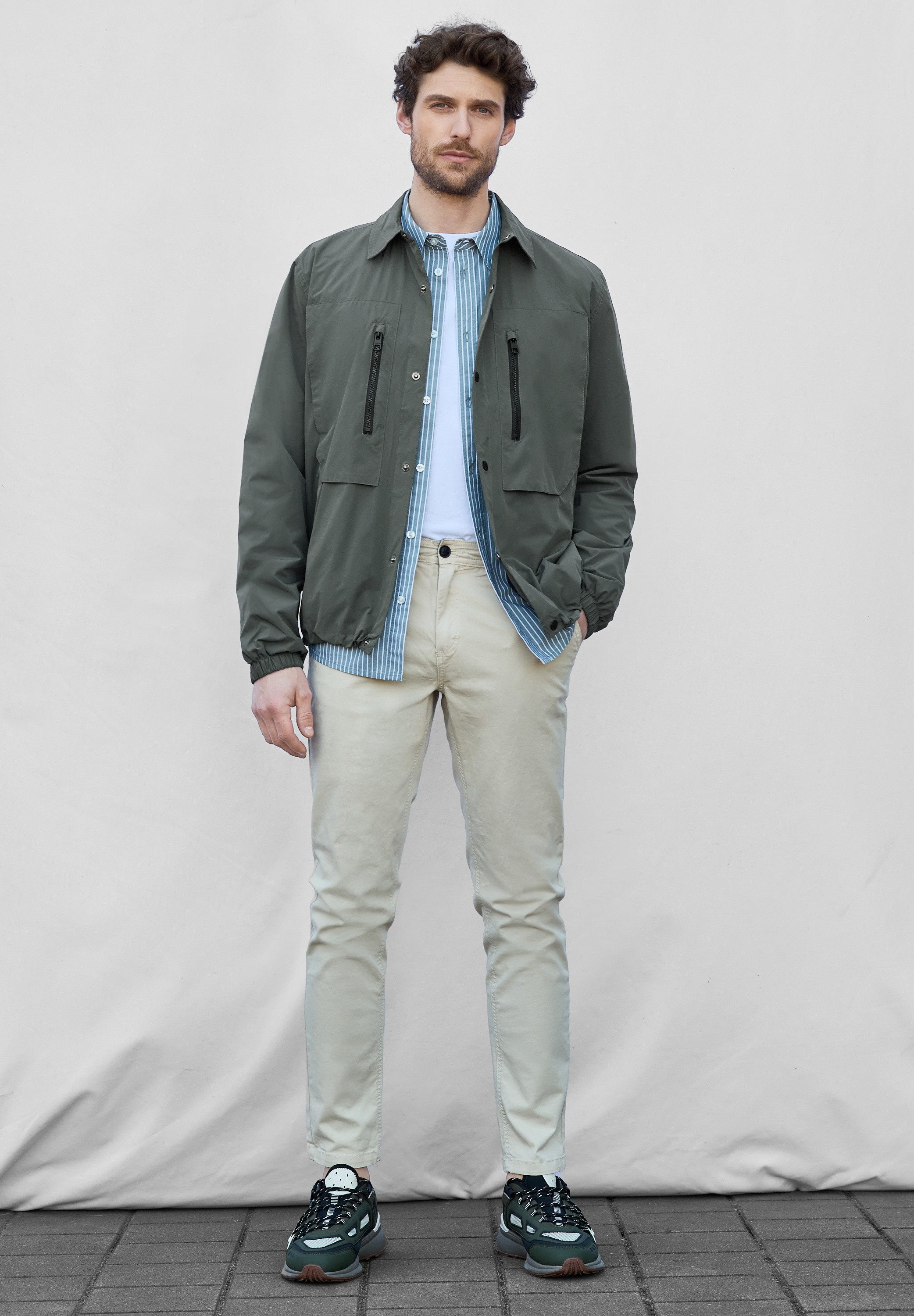 STREET ONE MEN Outdoorjacke mit Brusttaschen
