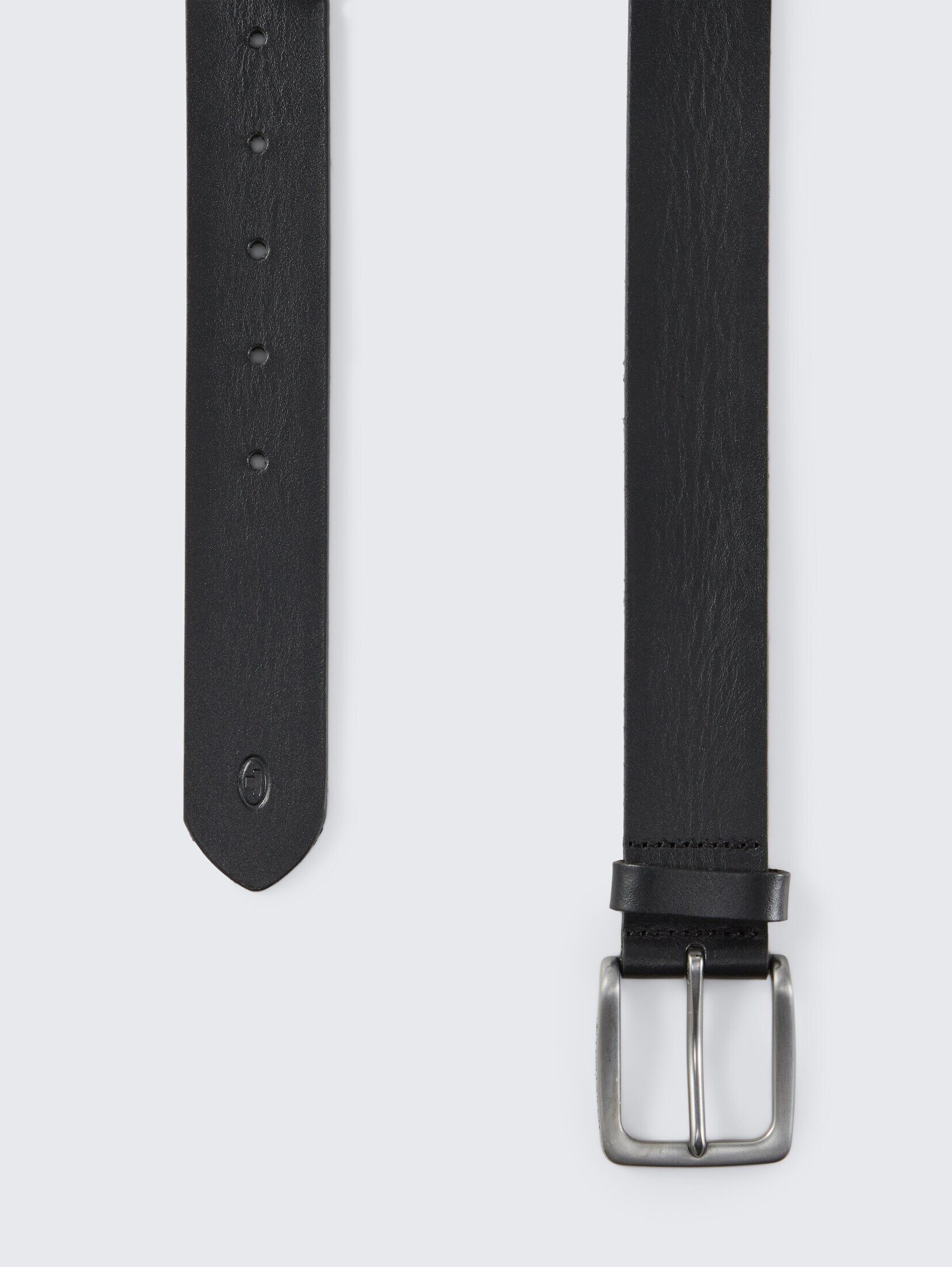 TOM TAILOR Ledergürtel Belts TTSCOTT Ledergürtel mit eckiger Dornschließe günstig online kaufen