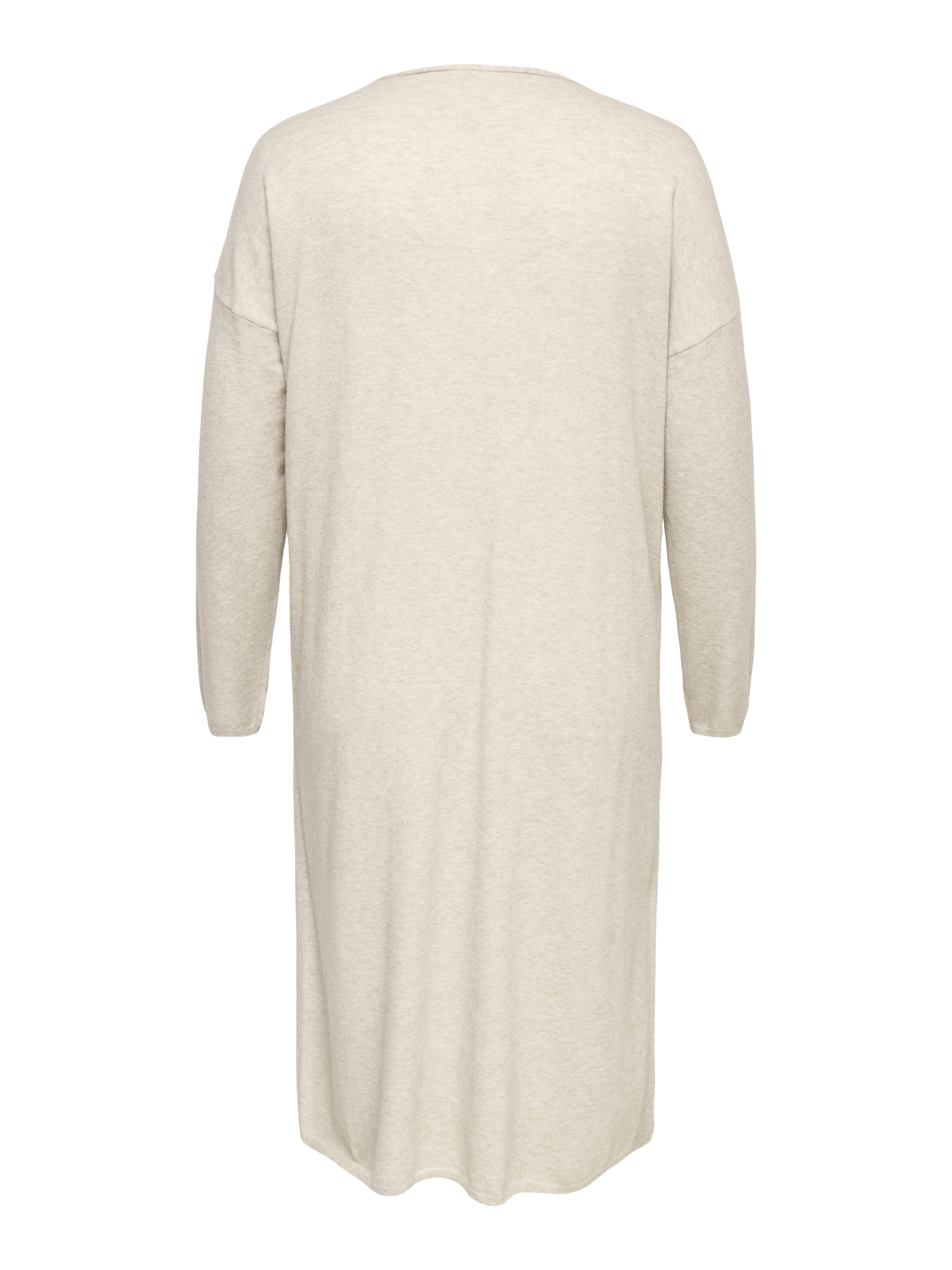 ONLY CARMAKOMA Strickjacke CARNEW ESLY LS OPEN LONG CARDIGAN NP KNT Viskosemischung