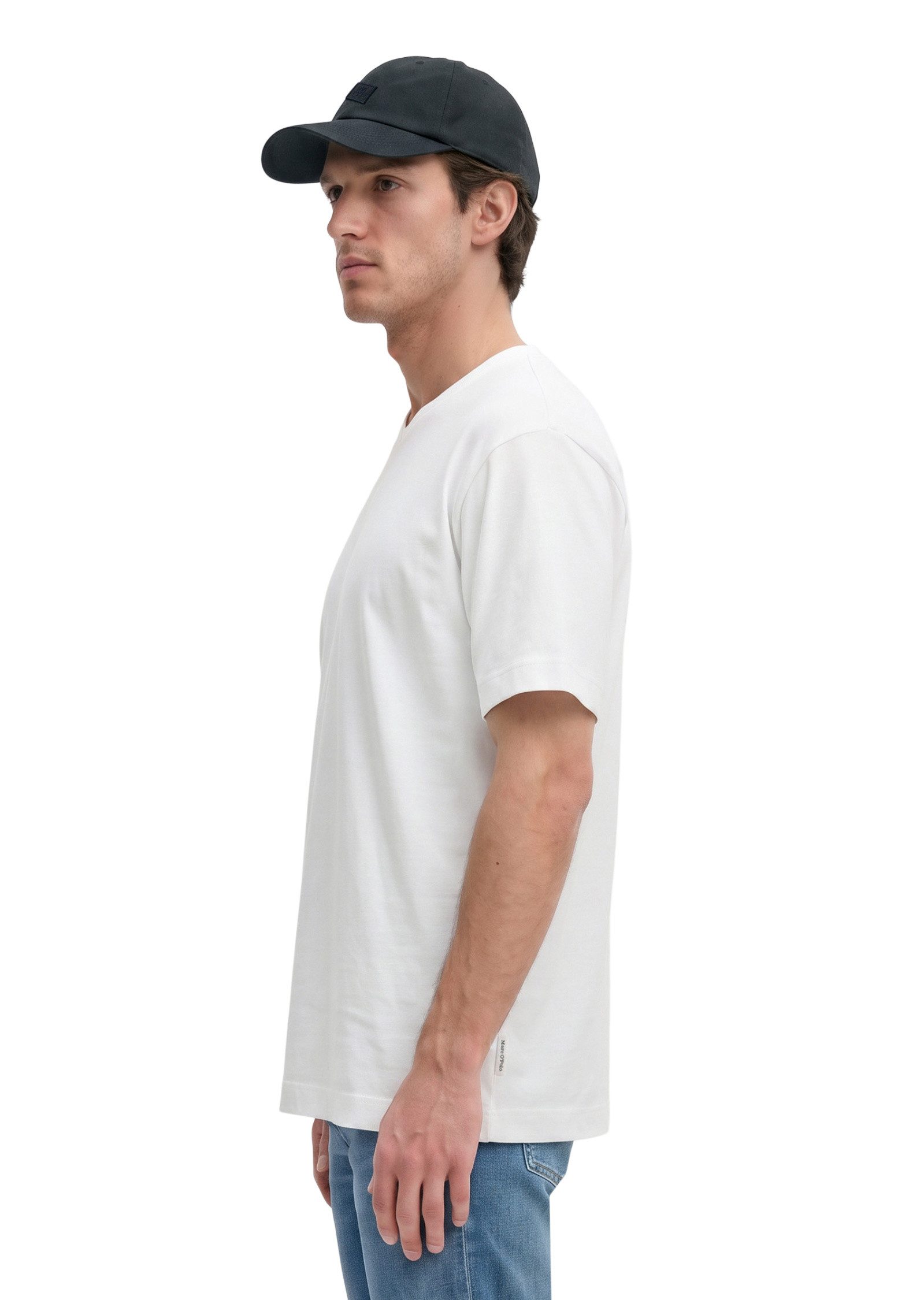 Marc O'Polo T-Shirt aus schwerem Bio-Baumwoll-Jersey – Bild 2 von 5