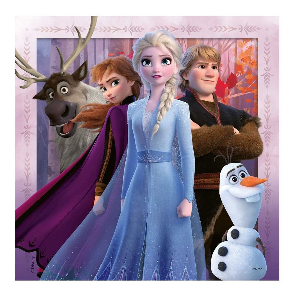 Frozen 3 49 Frozen Puzzle Teile Box Disney Puzzle Eiskönigin Ravensburger, Puzzleteile x 49 Disney