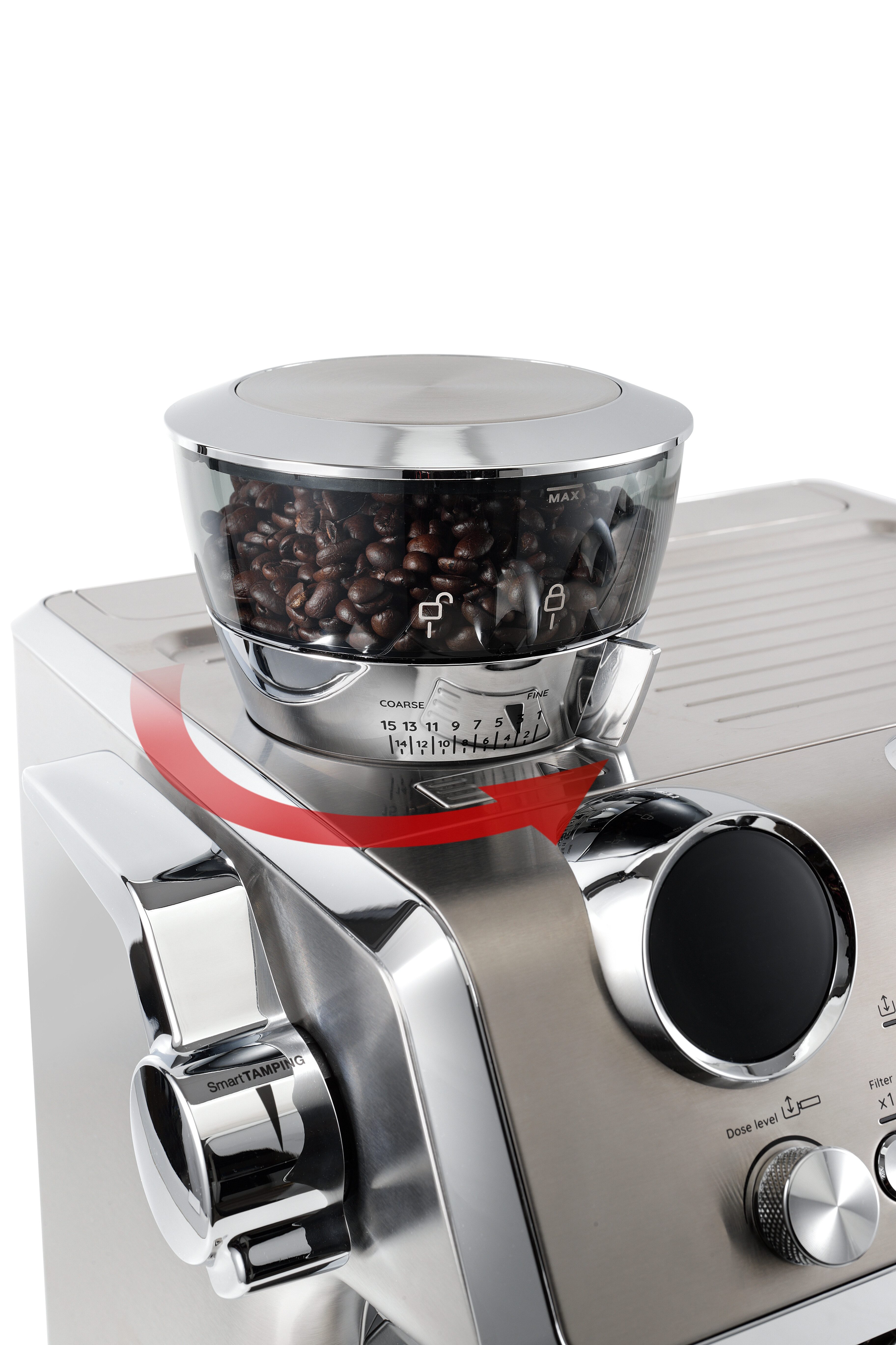 De'Longhi Espressomaschine La Specialista Maestro Refresh EC9885.M - 9 Rezepte & Barista Kit, 15 Mahlgrade, 5 Temperaturen, perfekter Milchschaum, Cold Brew (5min)