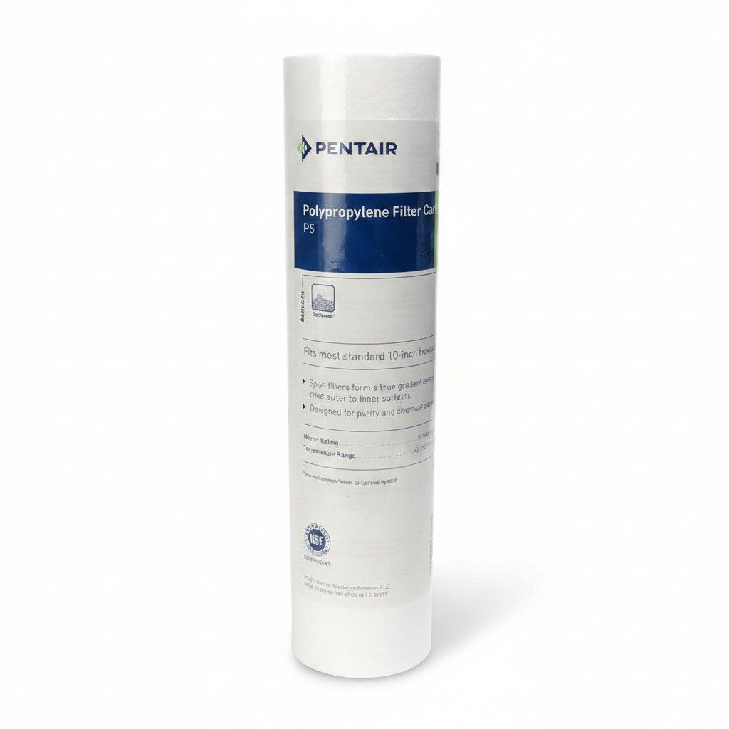 Pentair Filtereinsatz, 24x / Pentek P5 Polypropylen Sediment Kartusche 10" 5 µm