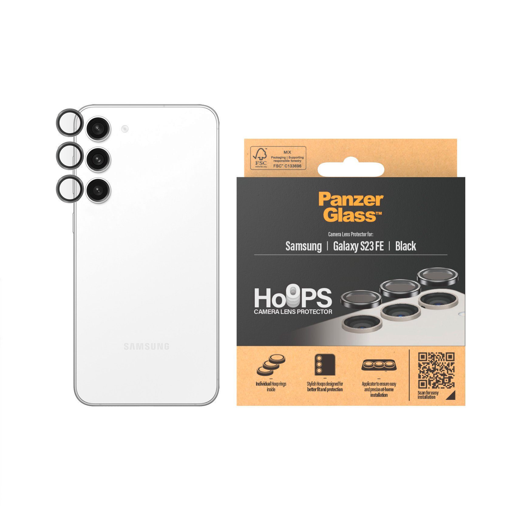 PanzerGlass Hoops Camera Lens Protector Samsung Galaxy S24