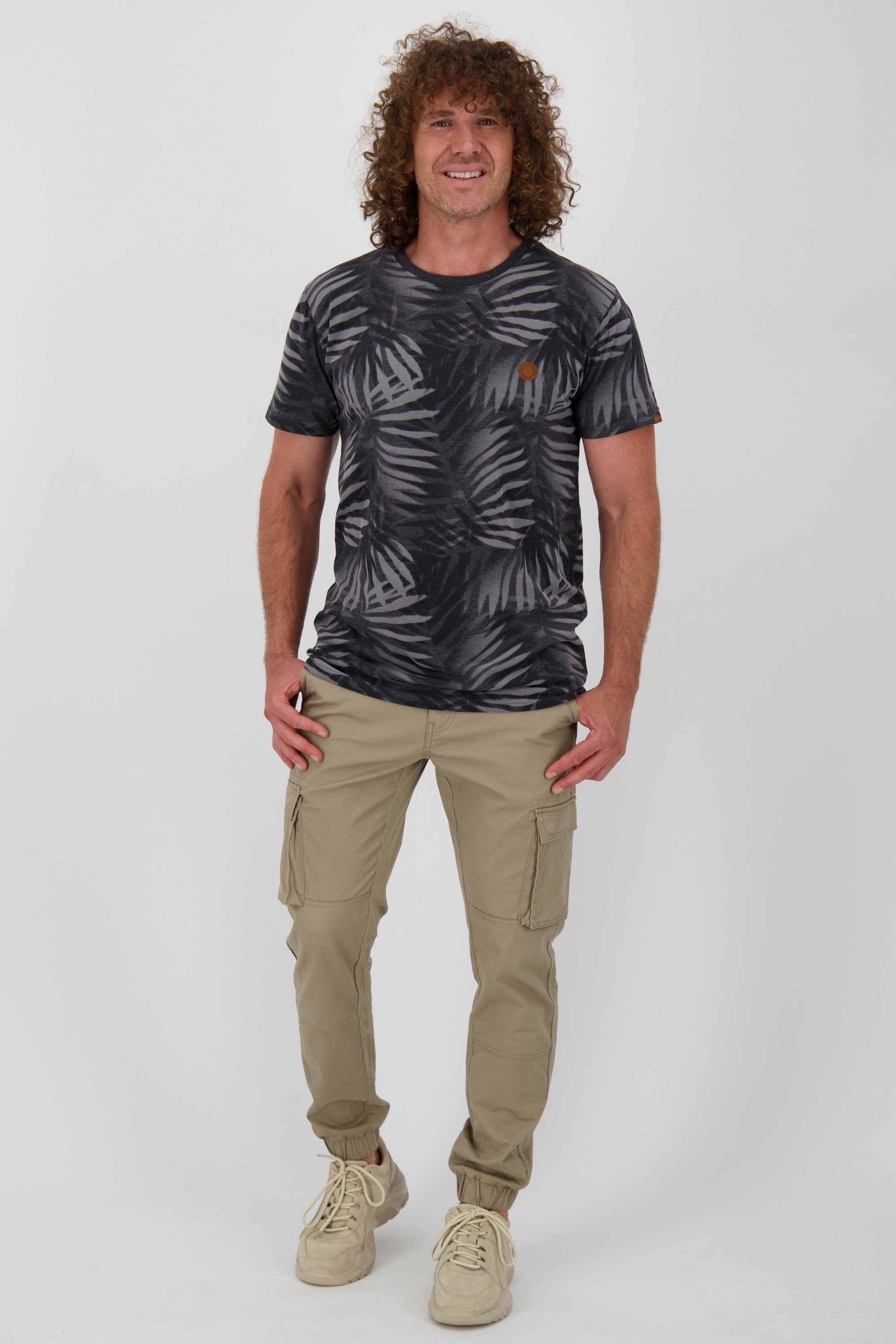 moonless & Herren Alife Shirt T-Shirt T-Shirt Kickin NicAK