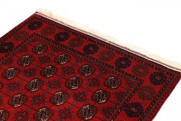 Orientteppich Orientteppich Afghan Mauri 123x89 Handgewebter Teppich, Nain Trading, Höhe: 0.6 mm