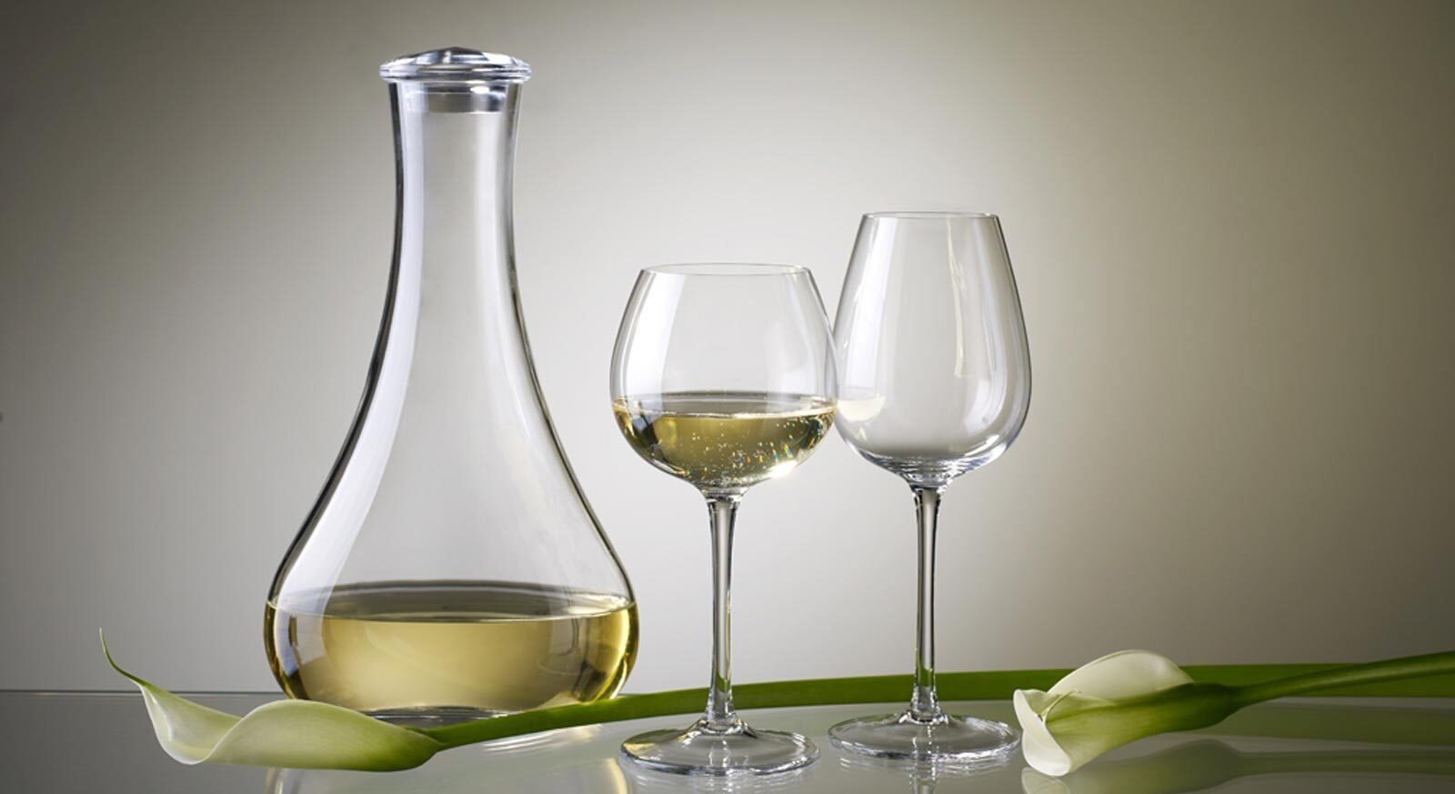 Villeroy & Boch Dekanter Purismo Wine Weißweindekanter 750 ml, (1x Dekanter, 1-tlg)