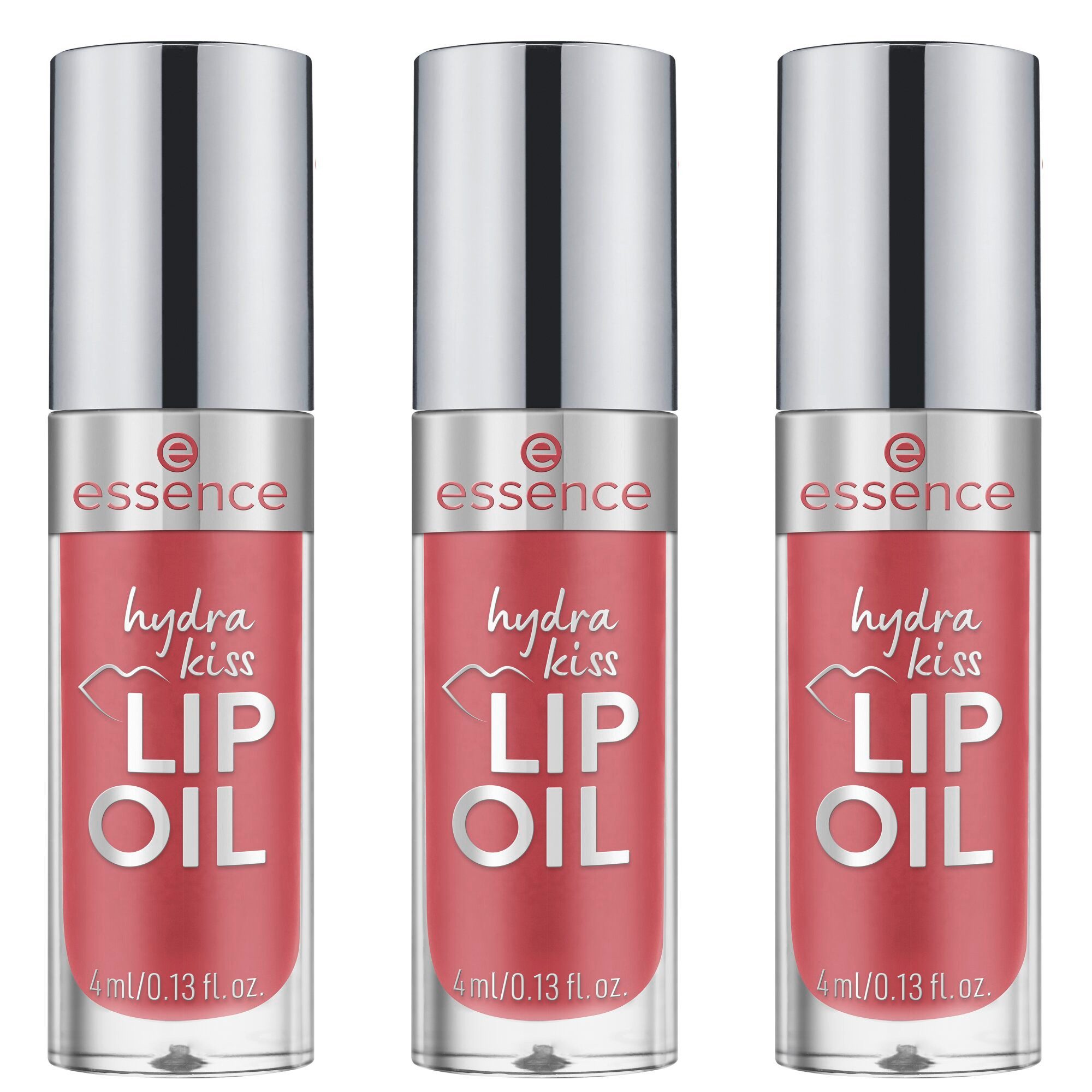 Essence Lipgloss hydra kiss LIP OIL, 3-tlg.