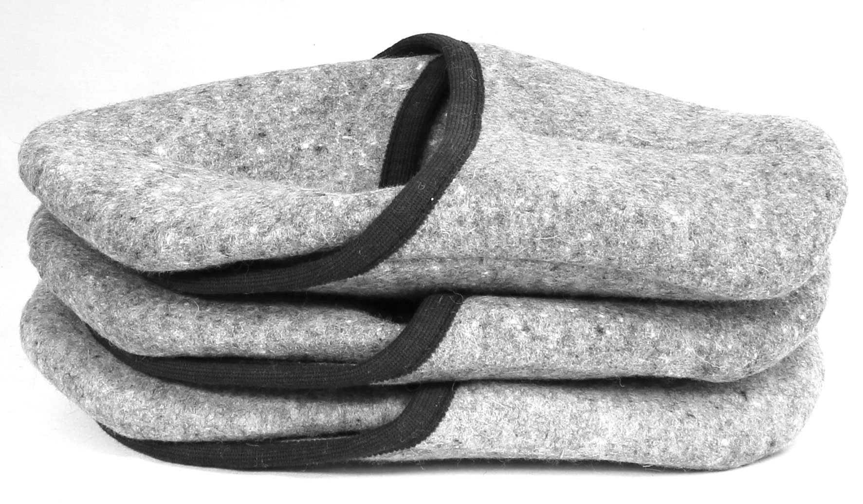 Pantoffelmann Museumspantoffel leicht faltbar Überzieher Überpantoffel Überschuh Pantoffel (1 Paar) Filzpantoffeln, Gästepantoffel besonders leicht