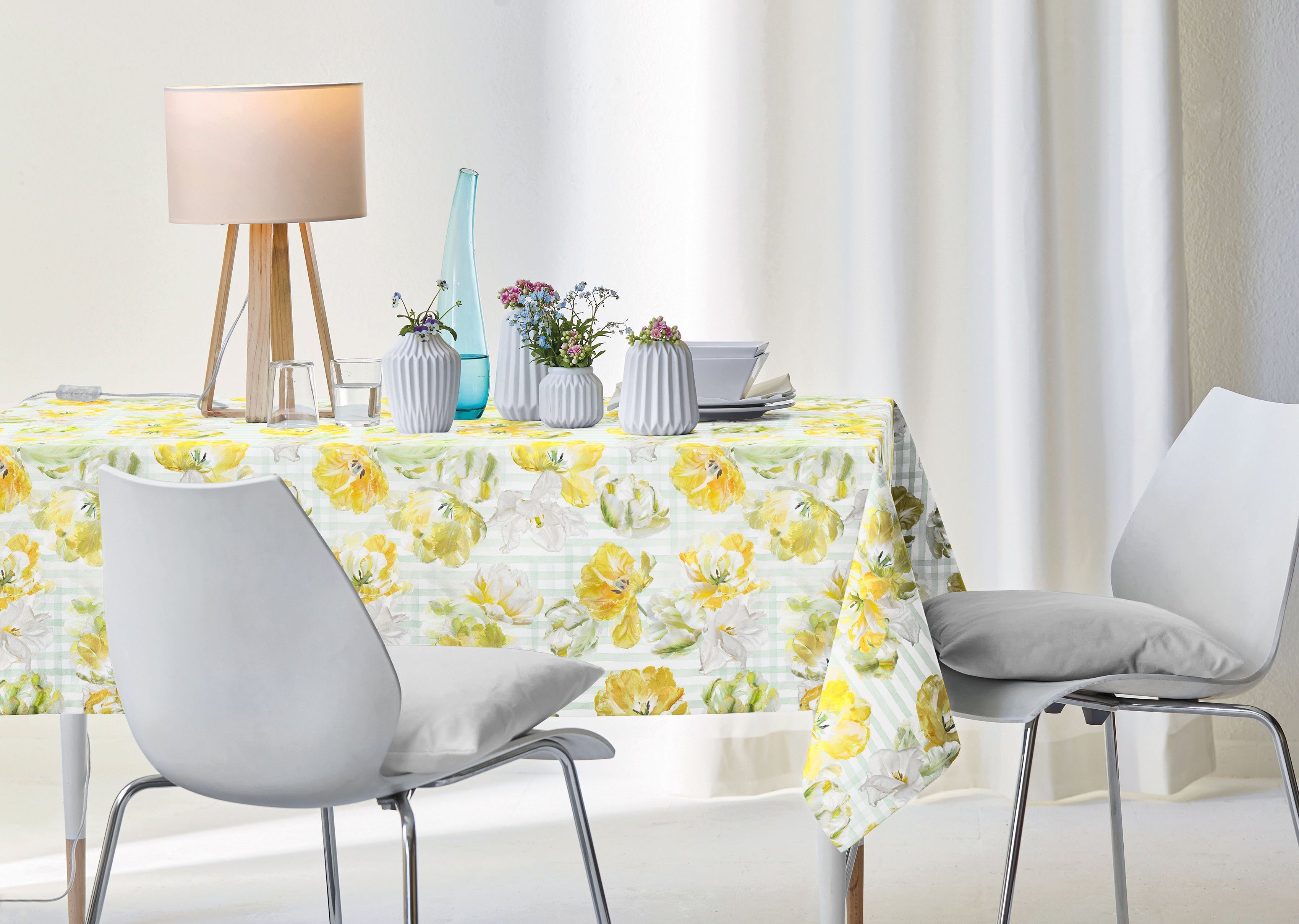 APELT Mitteldecke 6405 SPRINGTIME, Frühjahrsdeko, Frühling (1-tlg), Digitaldruck