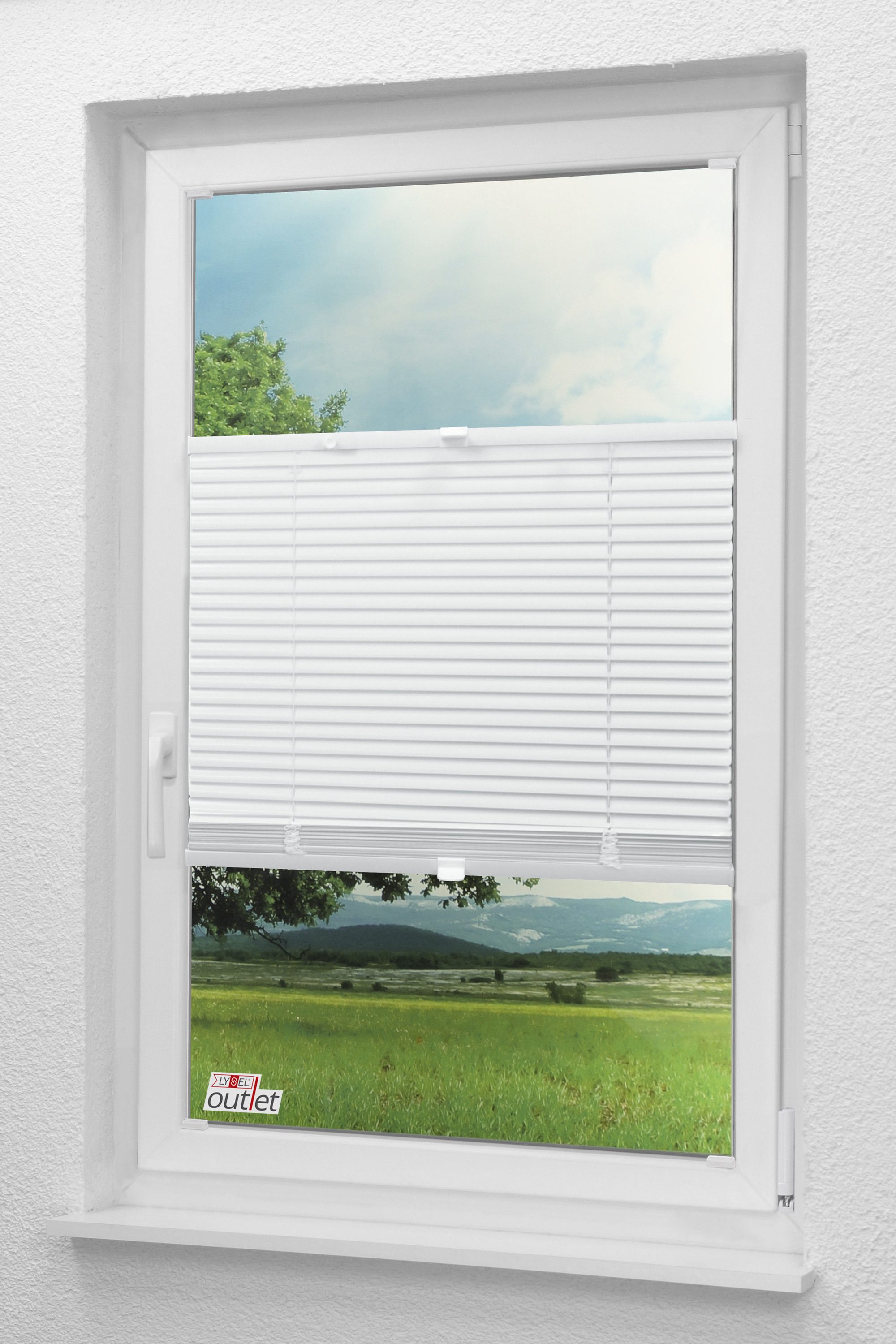 LYSEL® Jalousie Alu 20mm verspannt Weiß, günstig online kaufen