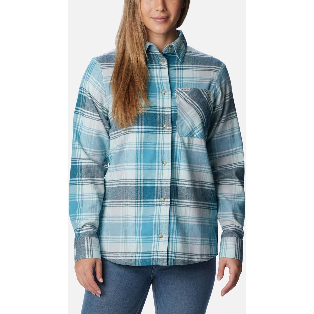Columbia Longsleeve Calico Basin Flannel Long Sleeve Shirt