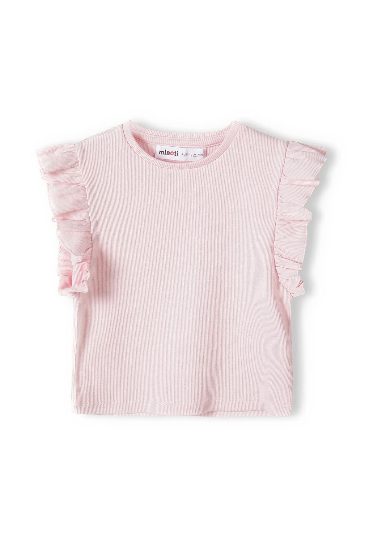 MINOTI T-Shirt Rippshirt (12m-14y) Rosa